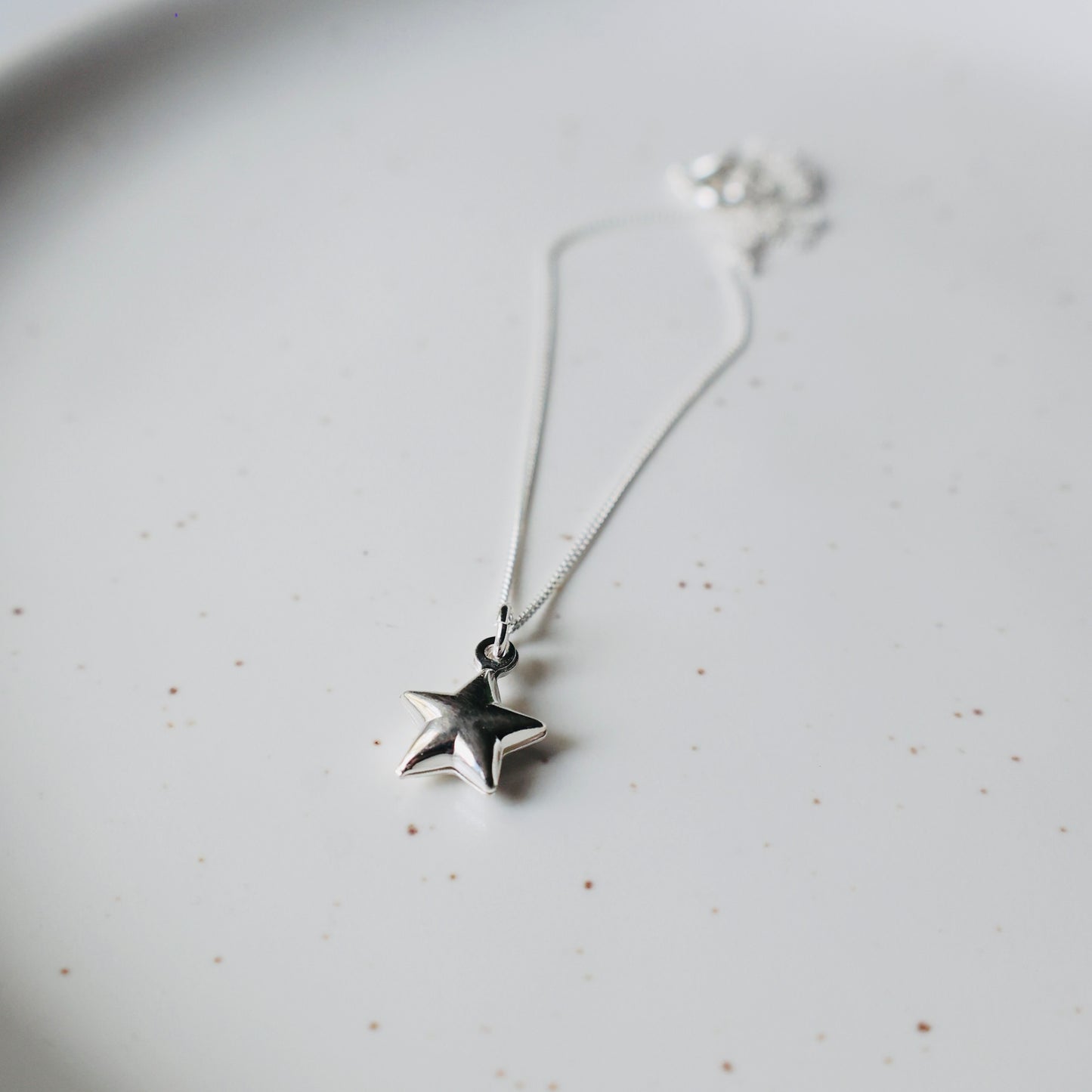 Silver Star Necklace