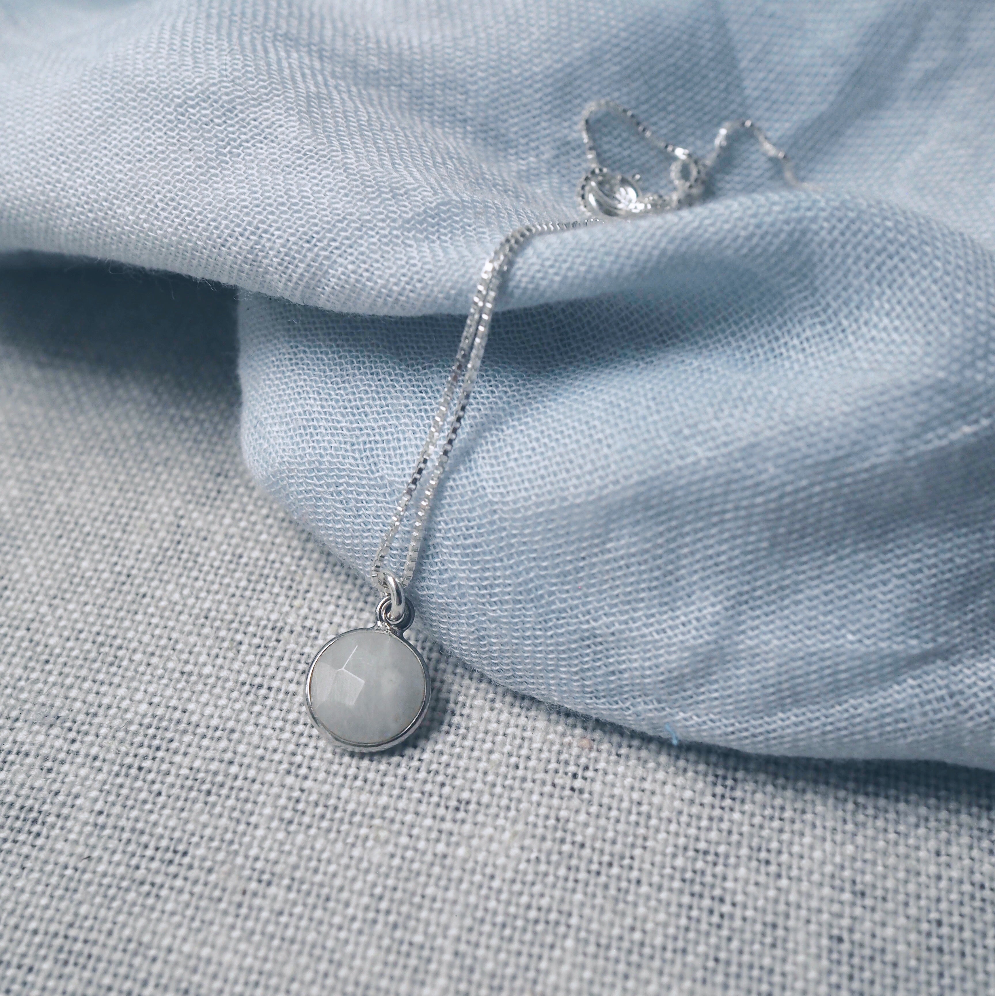 Amazon.com: AnalysisyLove Sterling Silver Moonstone Necklace, New  Beginnings, Inspirational Gifts for Women, Moonstone Jewelry, Best Friend  Birthday Gift ideas : Clothing, Shoes & Jewelry